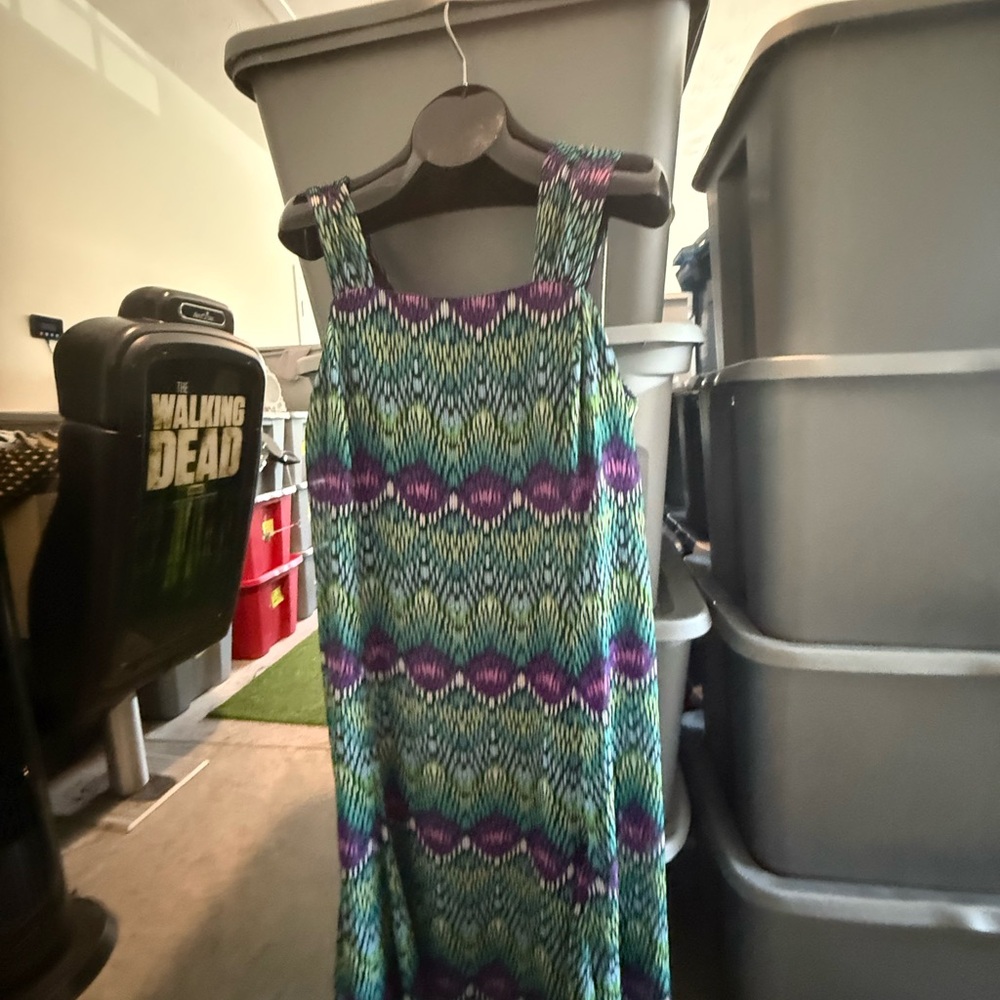 Catherines Multicolor Sleeveless Dress